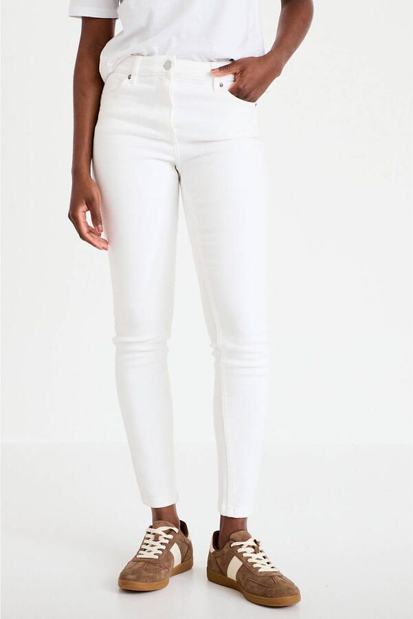 Cache skinny jeans wit