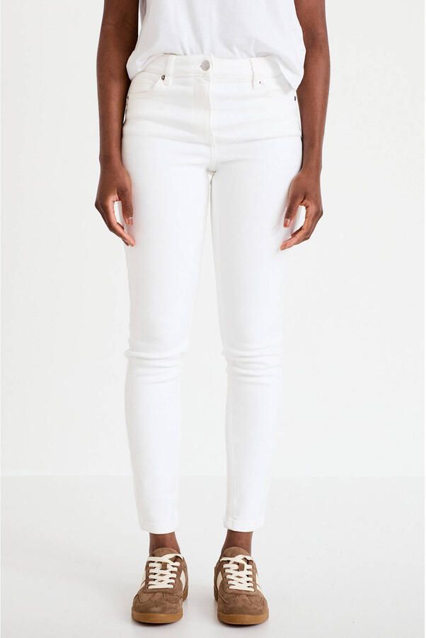Cache skinny jeans wit - Foto 2