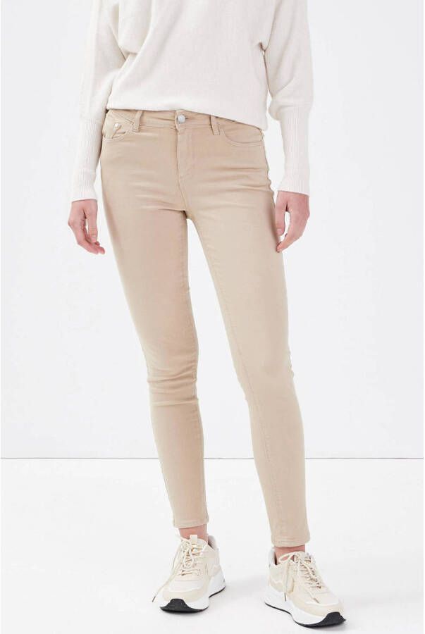 Cache slim fit jeans beige