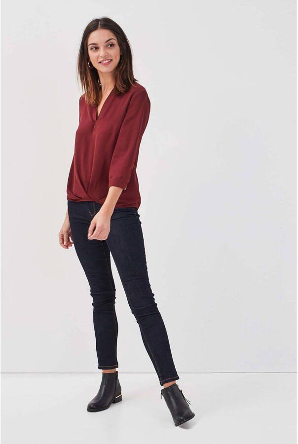 Cache slim fit jeans dark denim
