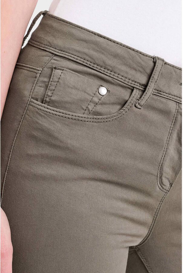 Cache slim fit jeans kakigroen - Foto 2