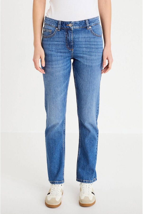 Cache slim fit jeans medium blue denim