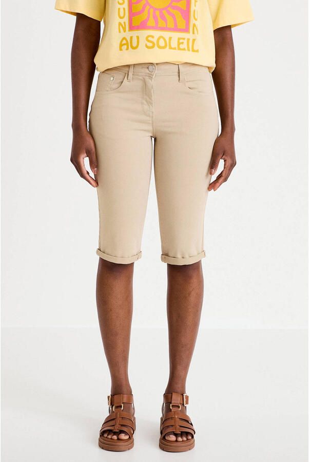 Cache slim short beige - Foto 3