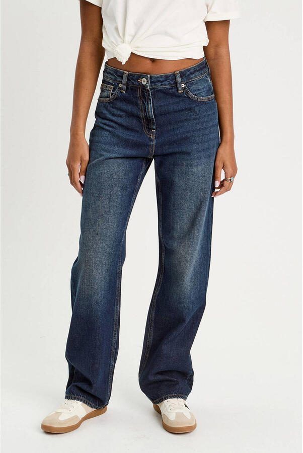 Cache straight leg jeans dark blue denim - Foto 2