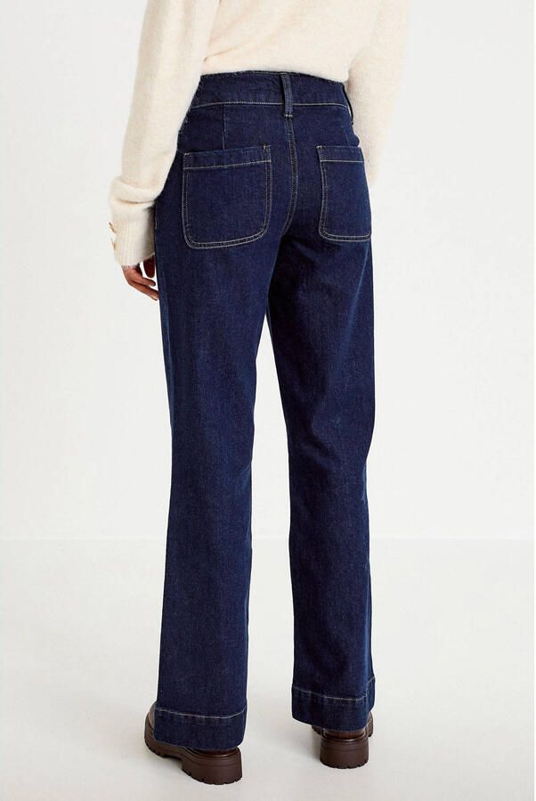 Cache straight leg jeans donkerblauw - Foto 3