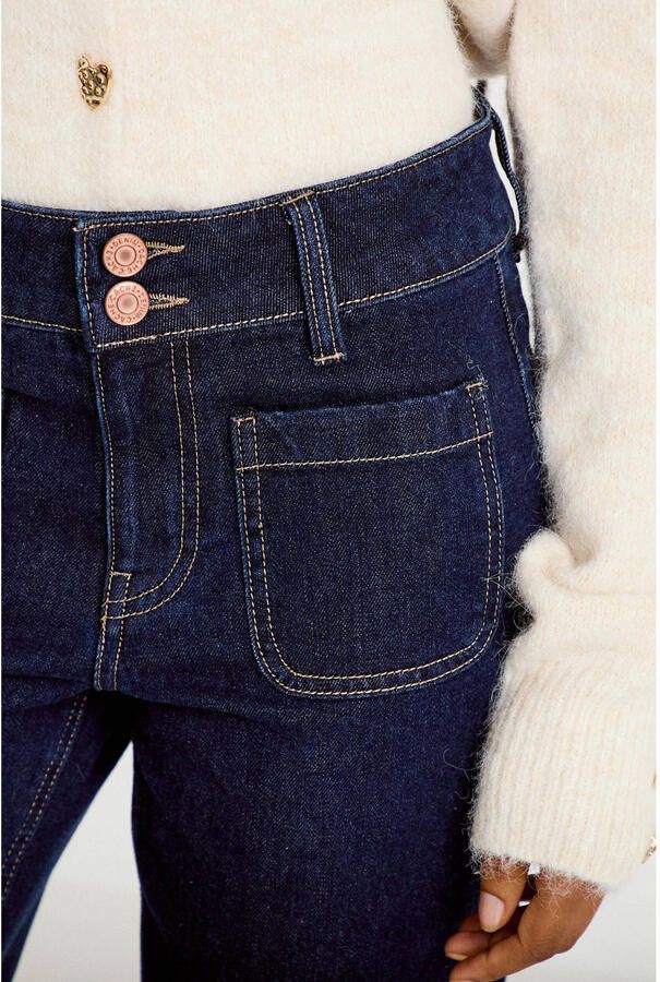 Cache straight leg jeans donkerblauw - Foto 2
