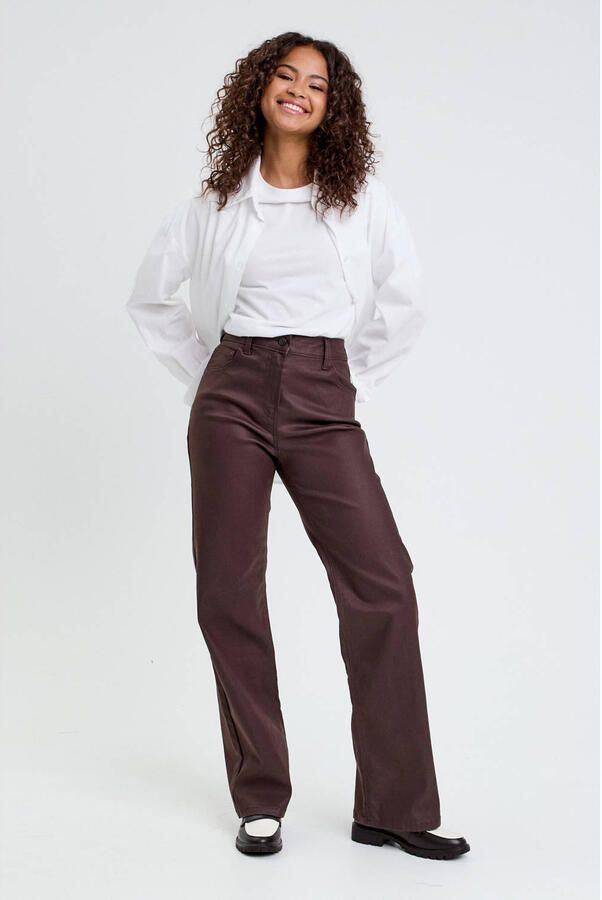 Cache straight leg jeans donkerbruin - Foto 2
