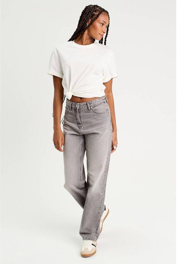 Cache straight leg jeans grey denim - Foto 2