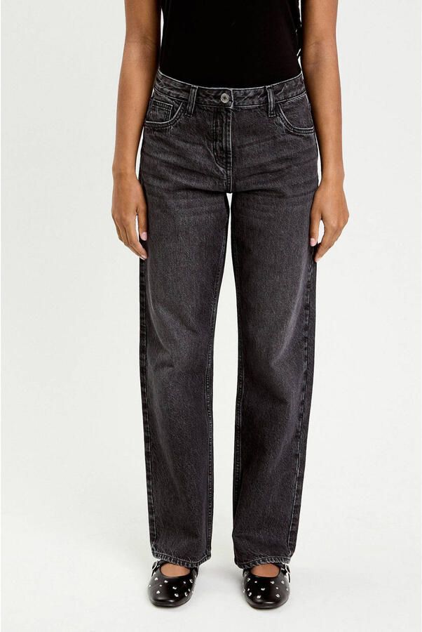 Cache straight leg jeans