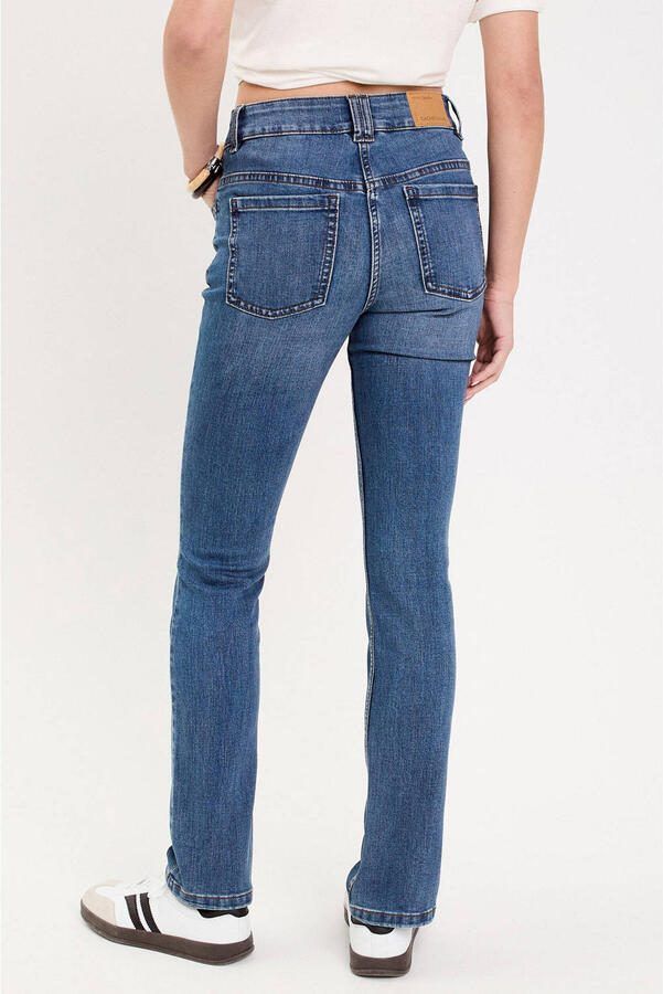 Cache straight leg jeans medium blue denim - Foto 3