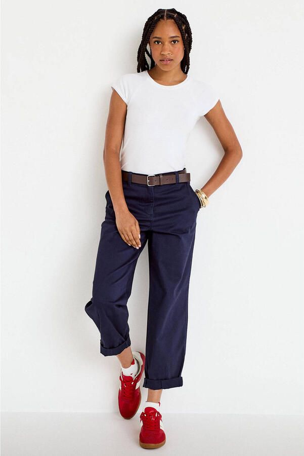 Cache straight regular waist cropped broek - Foto 3