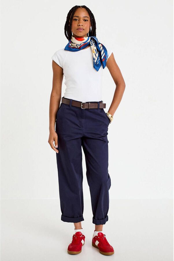 Cache straight regular waist cropped broek - Foto 2