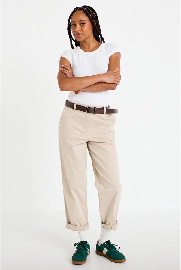 Cache straight regular waist cropped broek - Foto 2