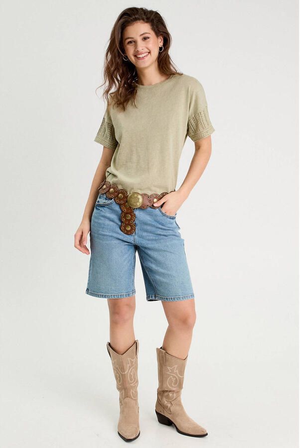 Cache T-shirt crochet - Foto 2