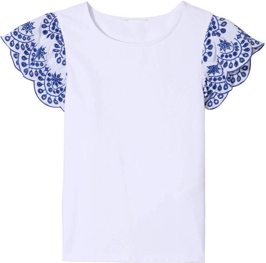 Cache T-shirt ecru - Foto 2