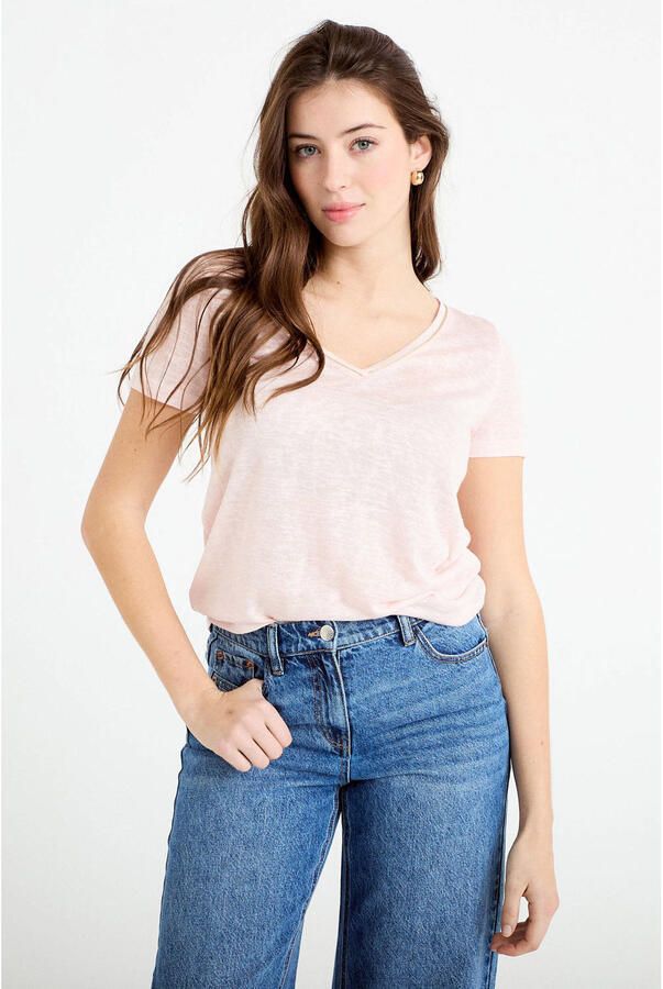 Cache T-shirt met glitter