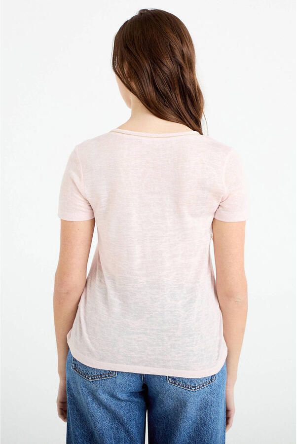 Cache T-shirt met glitter - Foto 3