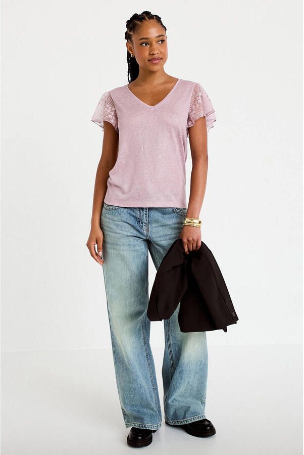 Cache T-shirt oudroze - Foto 3