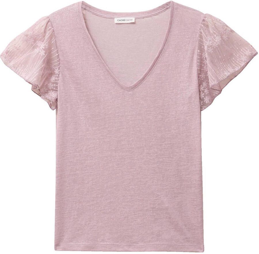 Cache T-shirt oudroze - Foto 2