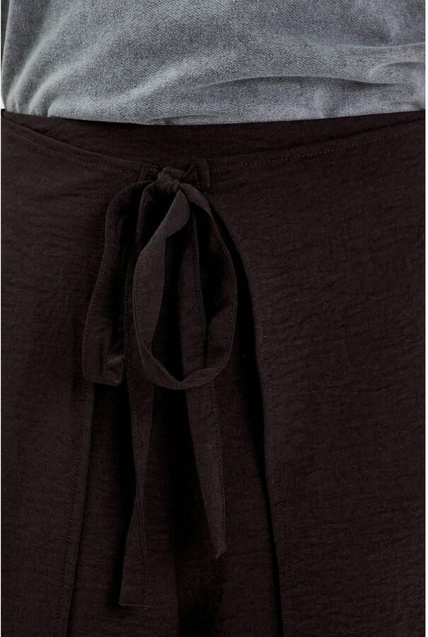 Cache wide leg high waist broek zwart - Foto 2