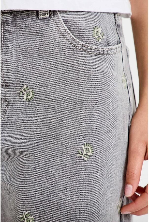 Cache wide leg jeans grijs - Foto 2