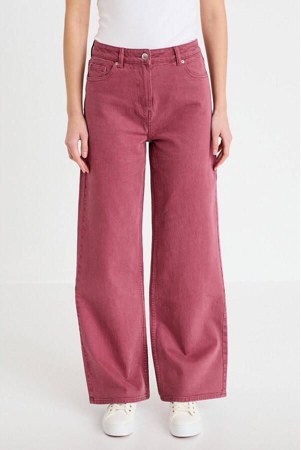 Cache wide leg jeans oudroze