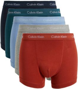 Calvin Klein Underwear Boxershort met labelstitching in een set van 5 stuks