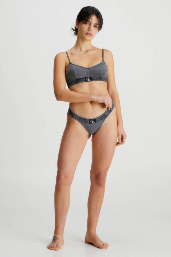 Calvin Klein brazilian bikinibroekje zwart