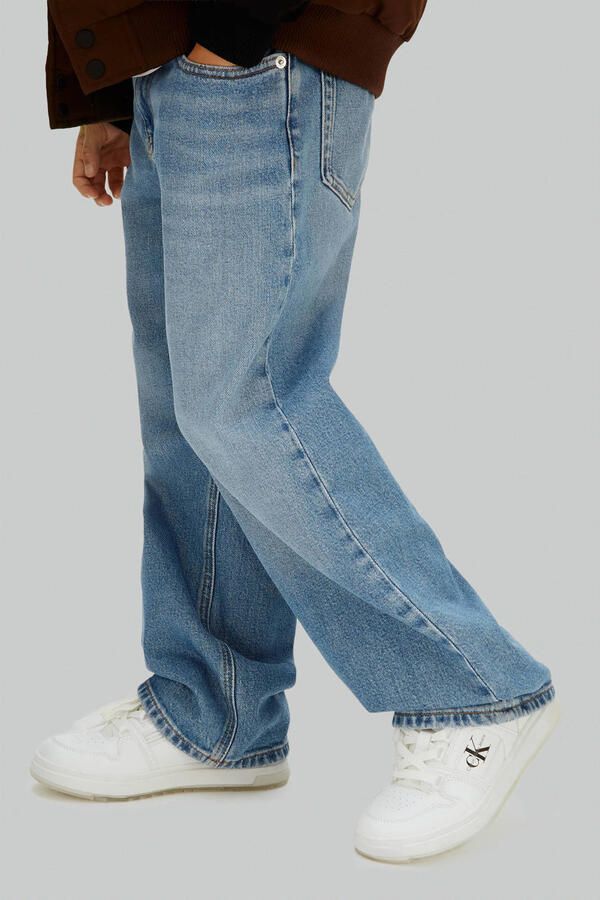 Calvin Klein baggy jeans medium blue denim - Foto 2
