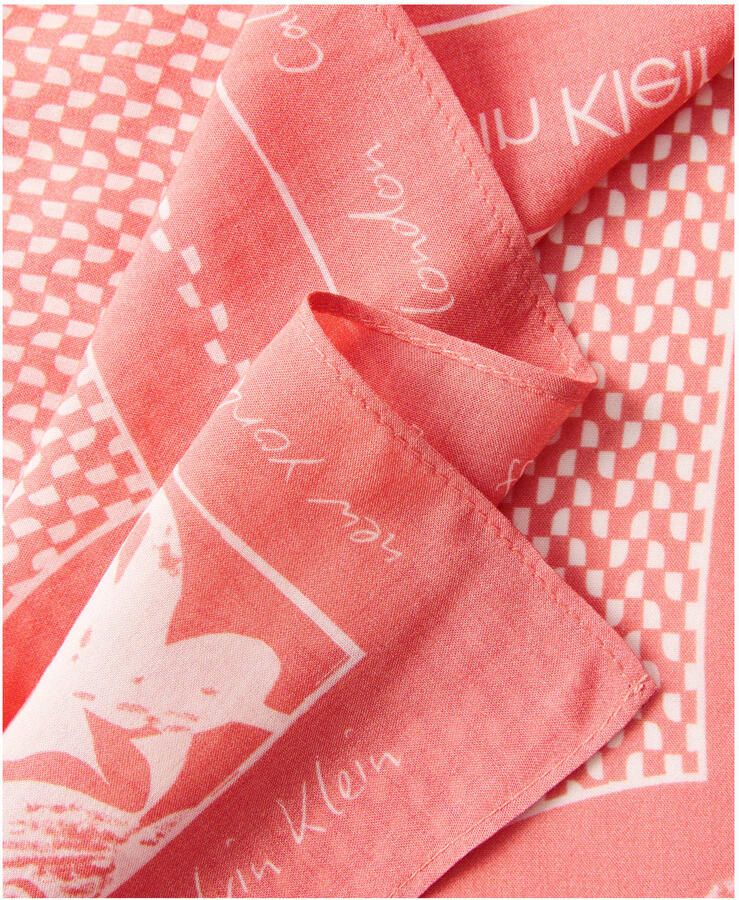 Calvin Klein bandana roze - Foto 2