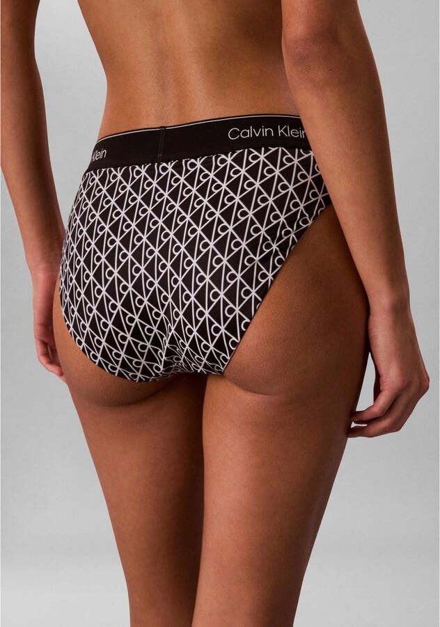 Calvin Klein bikinibroekje zwart wit - Foto 2
