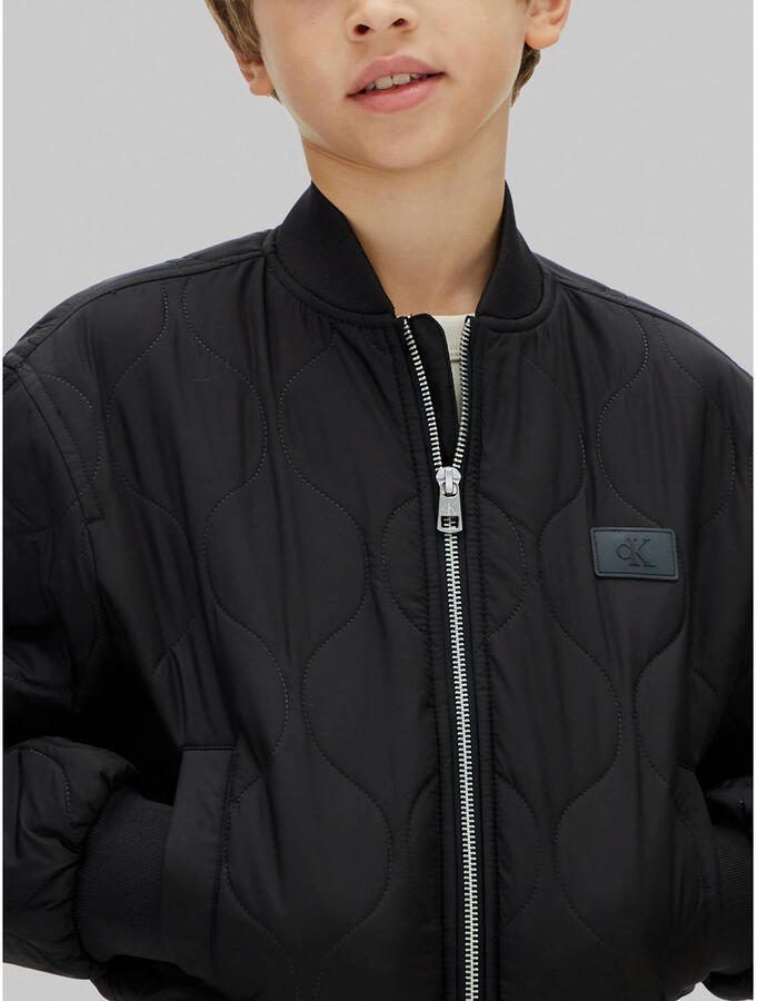 Calvin Klein Jeans Regular fit gewatteerd jack met logopatch model 'Quilted' - Foto 2
