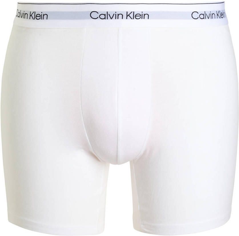 Calvin Klein Underwear Boxershort met band met label in een set van 3 stuks