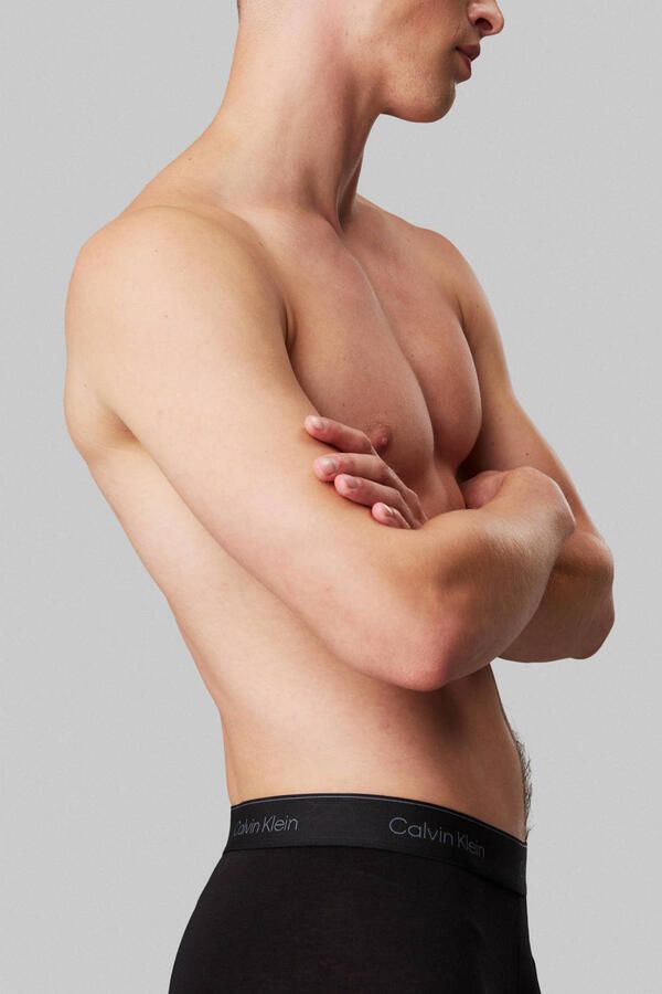 Calvin Klein Underwear Boxershort met elastische band met label in een set van 3 stuks