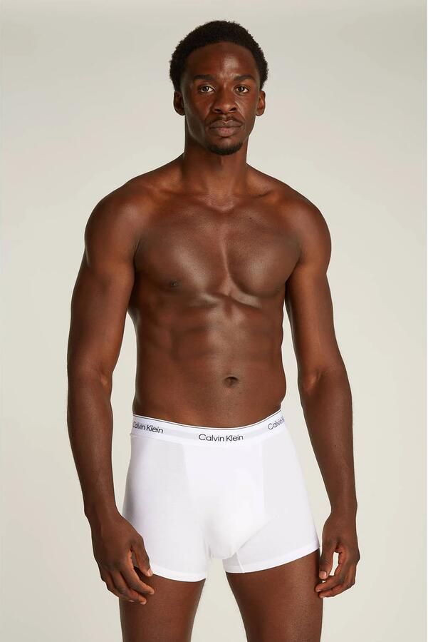 Calvin Klein Underwear Broek met elastische band met logo in een set van 3 stuks - Foto 2
