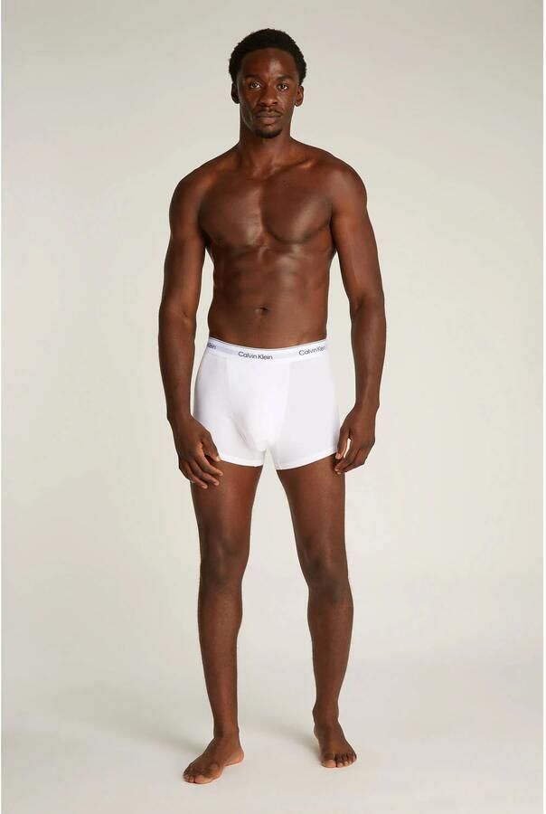 Calvin Klein Underwear Broek met elastische band met logo in een set van 3 stuks