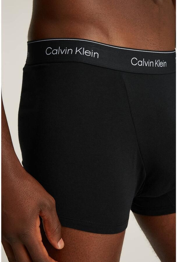 Calvin Klein Underwear Broek met elastische band met logo in een set van 3 stuks