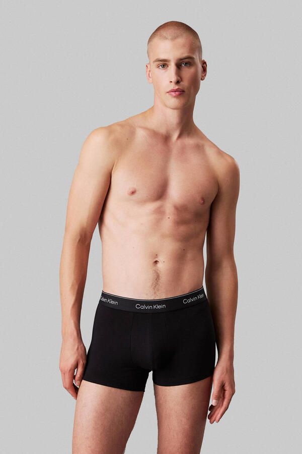 Calvin Klein Icon Cotton Stretch Trunk Boxershorts Heren (3-pack) - Foto 3