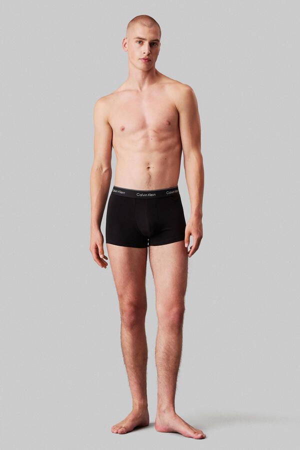 Calvin Klein Icon Cotton Stretch Trunk Boxershorts Heren (3-pack) - Foto 2