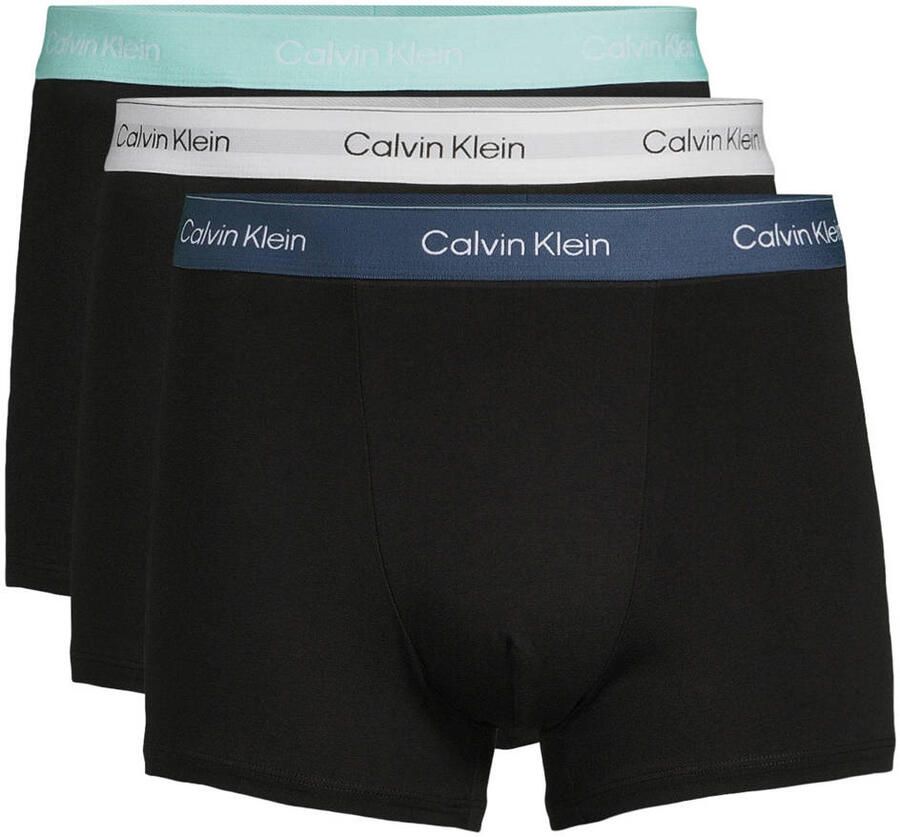 Calvin Klein Underwear Boxershort met logostitching in een set van 3 stuks model 'Relaxed'