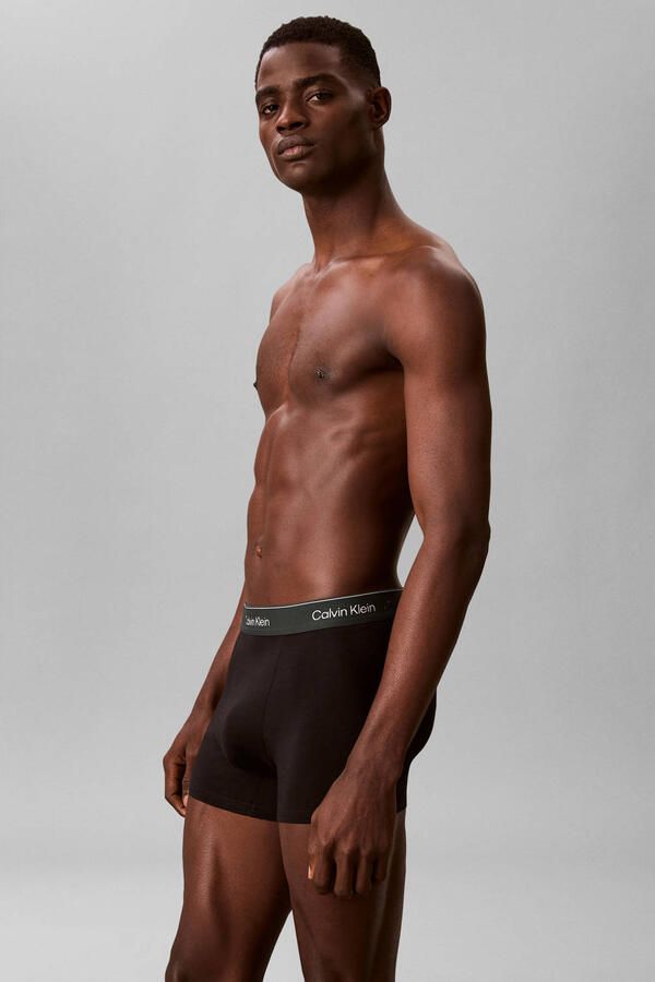 Calvin Klein Underwear regular fit trunks van katoenmix in set van 3 - Foto 3