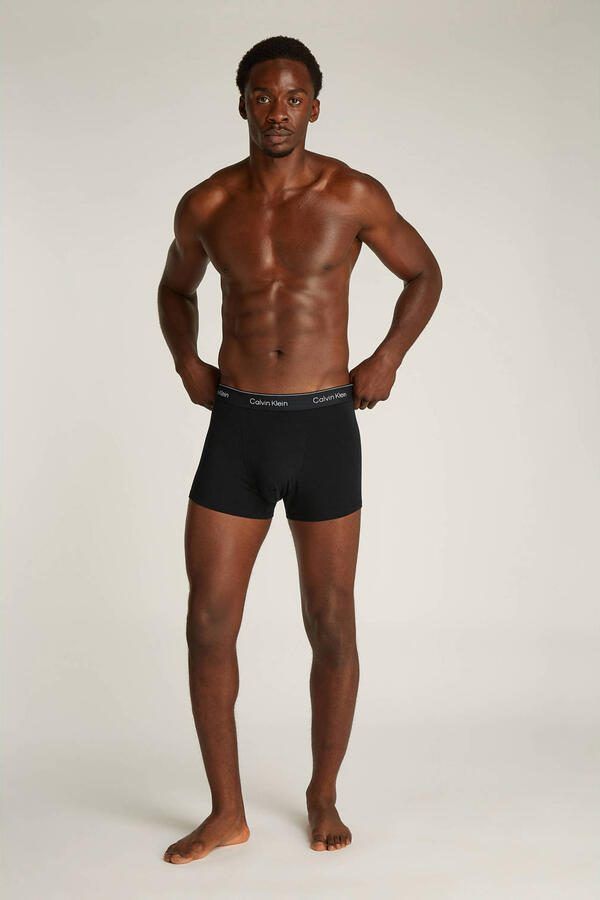 Calvin Klein Underwear Broek met elastische band met logo in een set van 3 stuks - Foto 2