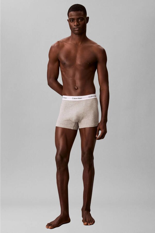 Calvin Klein Underwear regular fit trunks van katoenmix in set van 3
