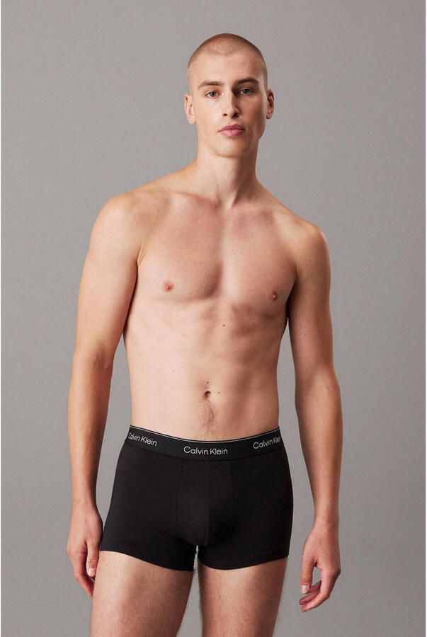 Calvin Klein Icon Cotton Stretch Trunk Boxershorts Heren (5-pack) - Foto 3