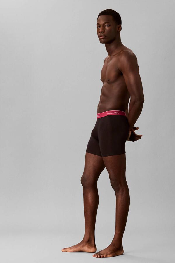 Calvin Klein Underwear Broek & boxershort van katoenmix in set van 3 model 'BOXER BRIEF' - Foto 2