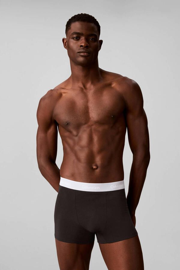 Calvin Klein Relaxed Cotton Stretch Trunk Boxershorts Heren (3-pack)