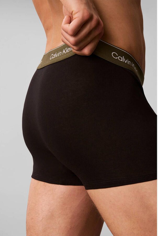 Calvin Klein Underwear relaxed fit trunks van katoenmix in set van 5 - Foto 2