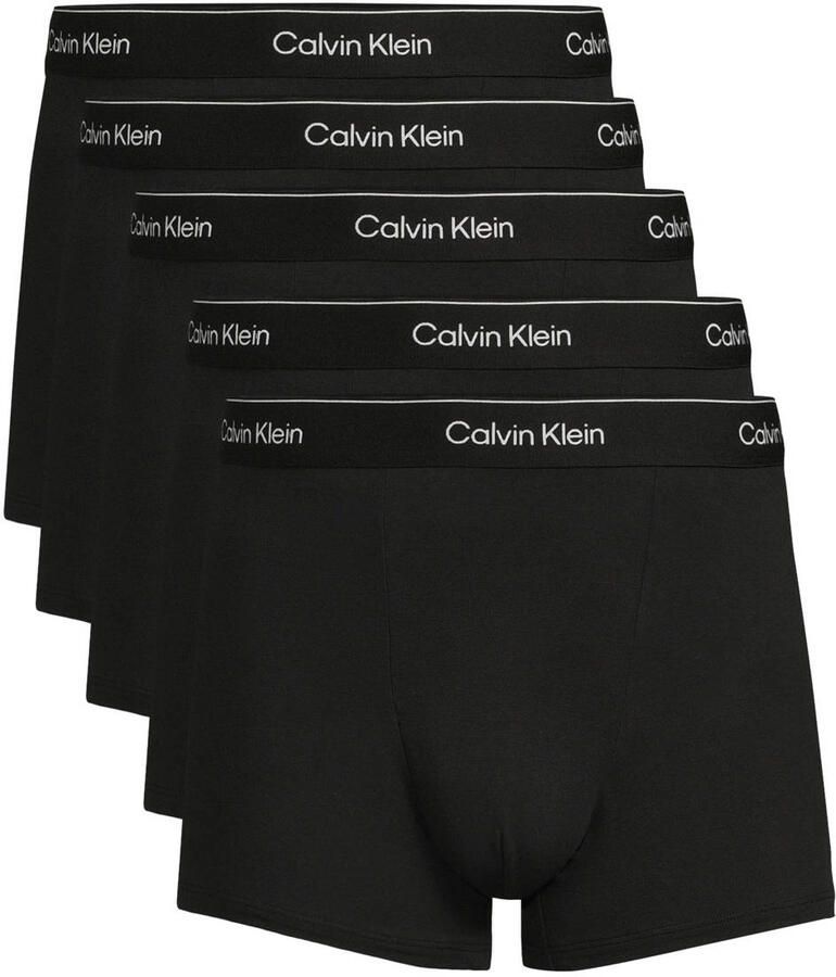 Calvin Klein Icon Cotton Stretch Trunk Boxershorts Heren (5-pack)