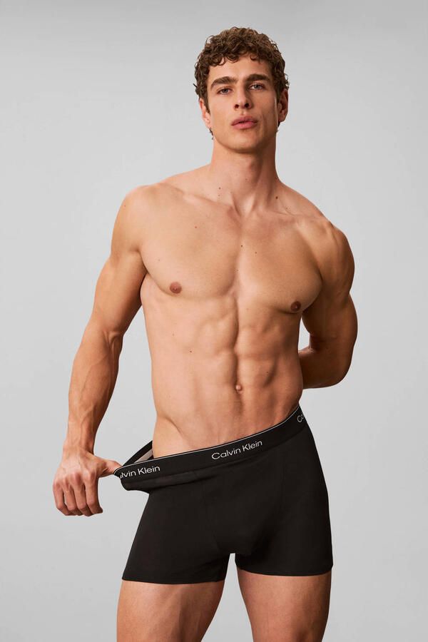Calvin Klein Icon Cotton Stretch Trunk Boxershorts Heren (5-pack)