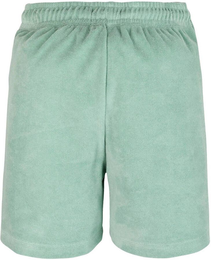 Calvin Klein Jeans Regular fit korte broek met logostitching model 'TOWELLING TEXTURE'